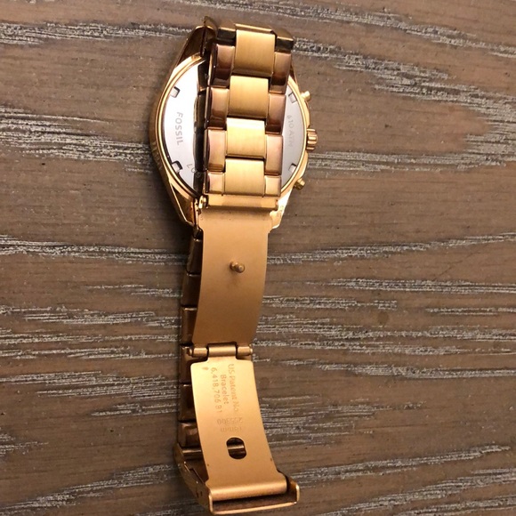 Fossil women’s watch. Gold - Picture 5 of 8